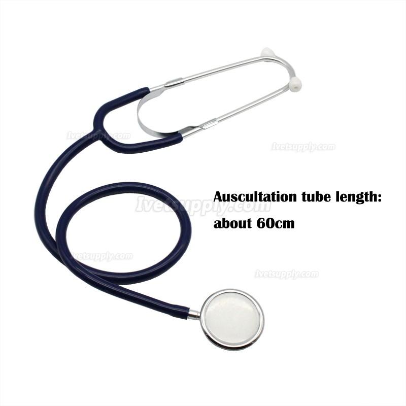 Veterinary Stethoscope Aid Dual Head EMT Stethoscope Portable Medical Auscultation Stethoscope